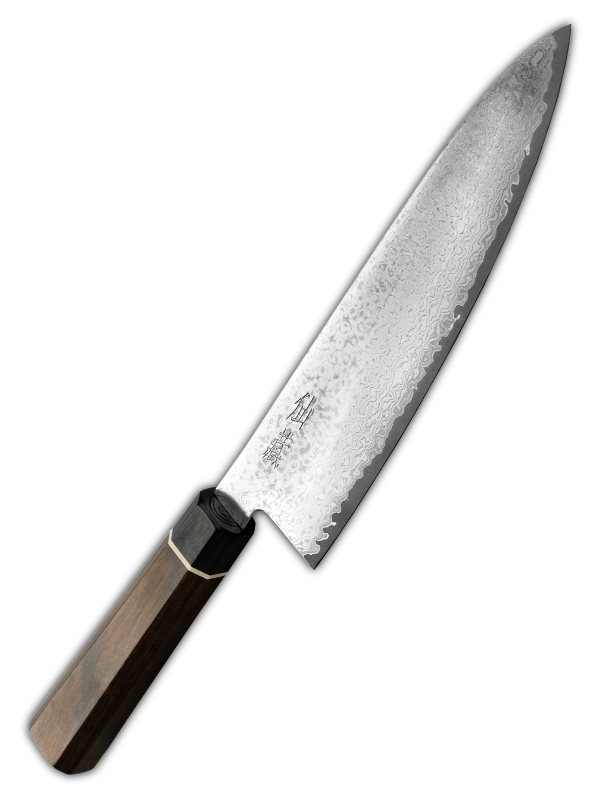 Senzo Black VG10 Damascus Gyuto 200mm